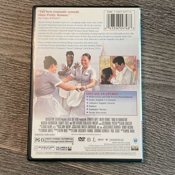 Maid in Manhattan DVD / BUNDLE AND SAVE ON MOVIES - Picture 2 of 7